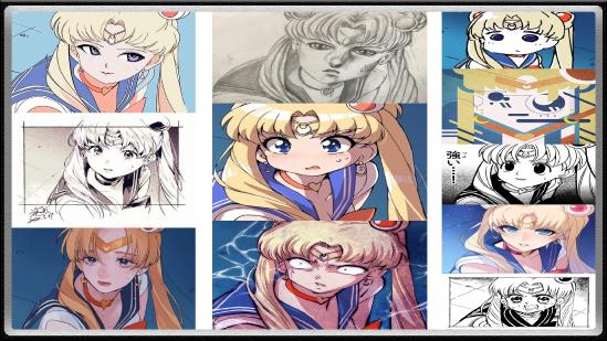 霍霍完美少女战士，这次换吉卜力了，角色重绘风潮继续