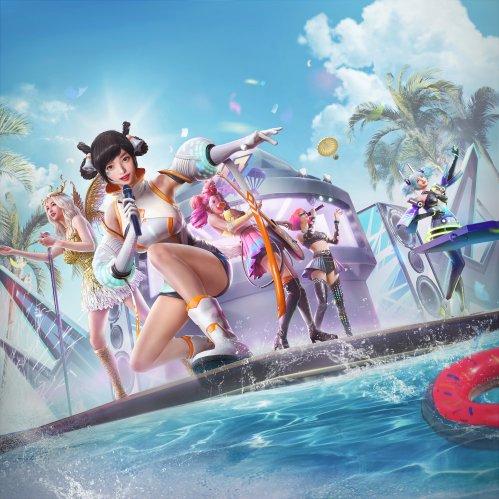 新皮肤爆料 | 潮流音乐节狂欢开启！全新载具皮肤特斯拉登场