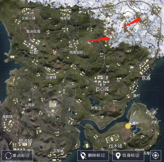 【新地图攻略】上王牌速度飞快！山谷地图特肥资源区大公开！