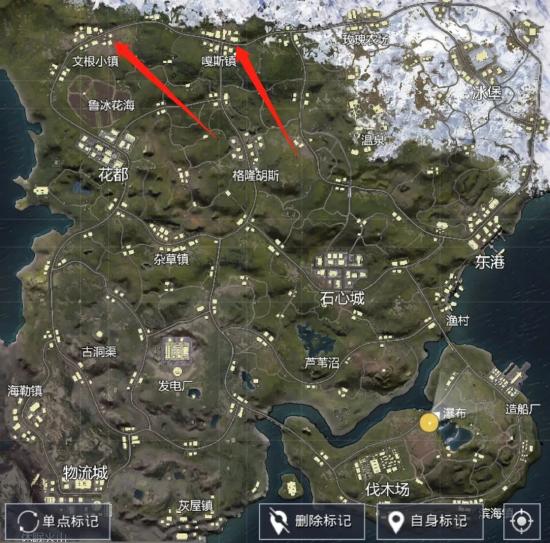【新地图攻略】上王牌速度飞快！山谷地图特肥资源区大公开！