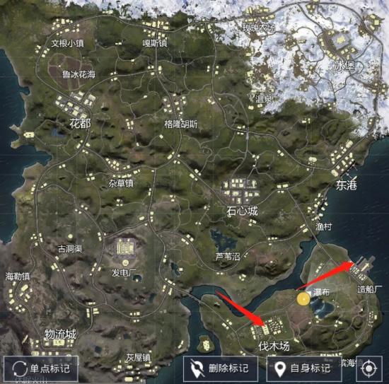 【新地图攻略】上王牌速度飞快！山谷地图特肥资源区大公开！