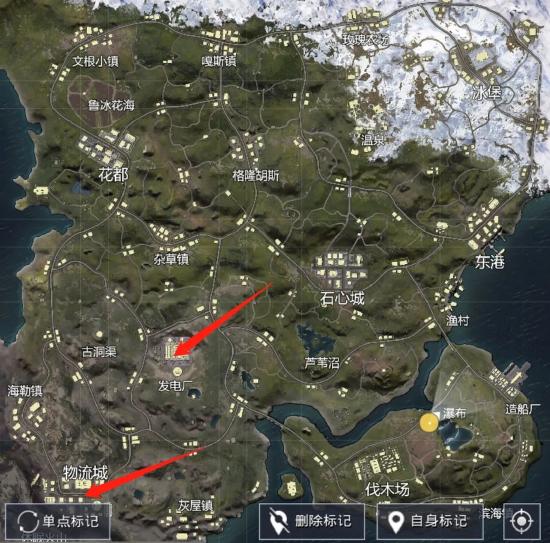 【新地图攻略】上王牌速度飞快！山谷地图特肥资源区大公开！