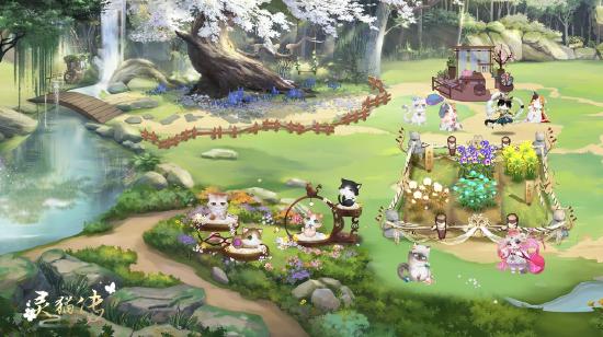 撸猫致富赢真爱，轻甜恋爱手游《灵猫传》11月5日开测