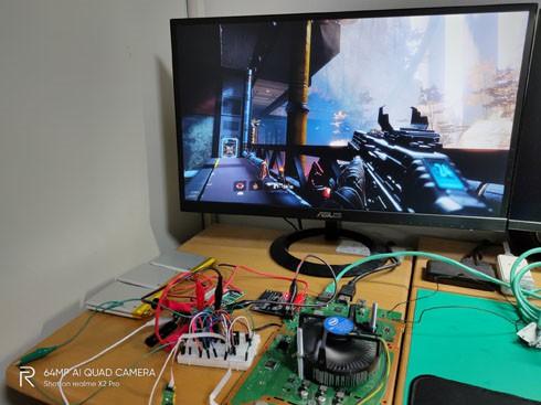 自制便携型PS4随时随地开玩，这才是硬核游戏爱好者的模样