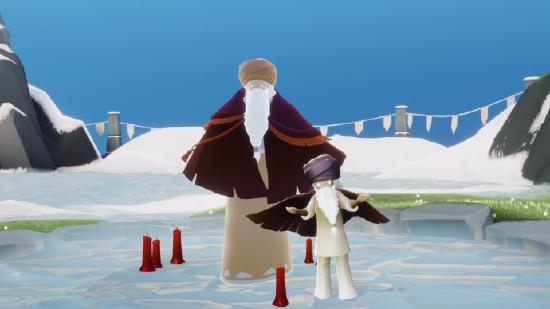 光遇1月14日复刻先祖 兑换紫色魔法帽和坠饰斗篷