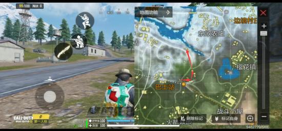 【使命召唤手游】使命战场丘陵区域游走型打野搜索路线二