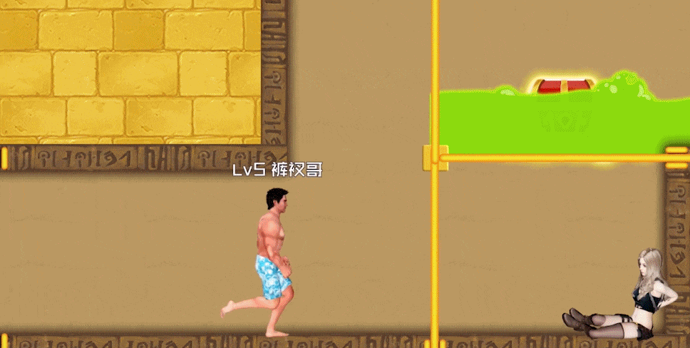 《生存闯关》还真有人把小广告上的游戏做出来了，有那味儿了！