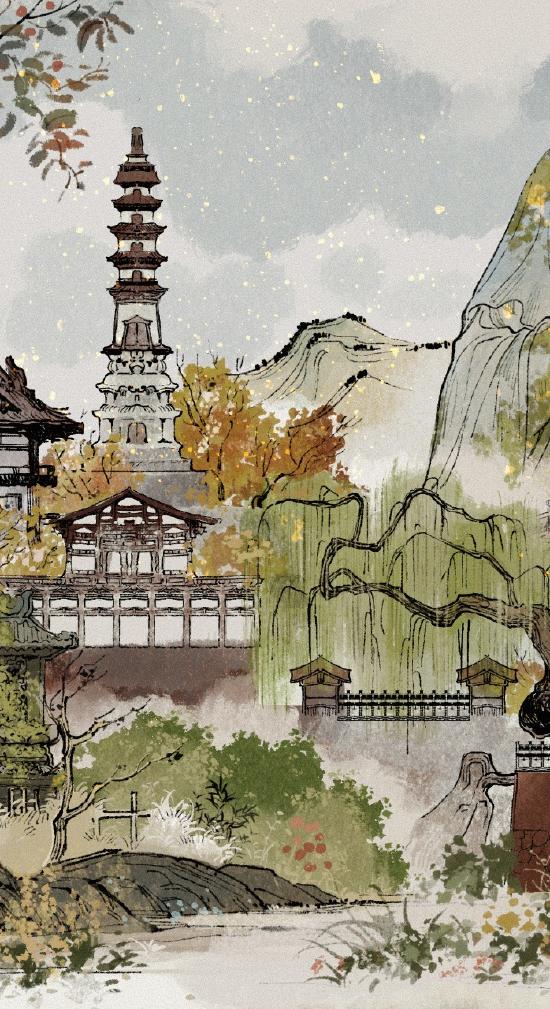 水墨风yyds！最近又出现了一款名为《十洲记》国风养成游戏