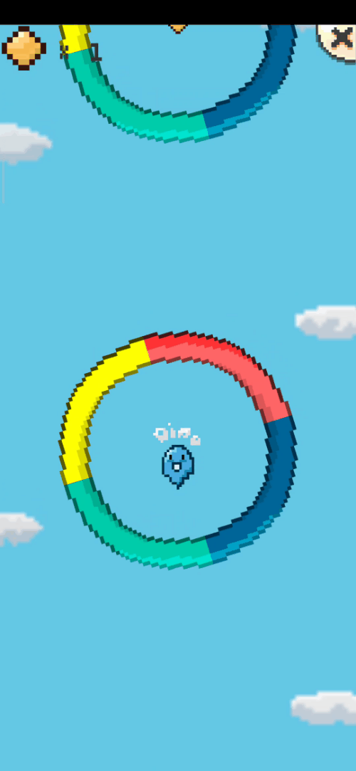 《像素环》：竖版《flappy bird》？血压又升高了，你这个小球还挺别致