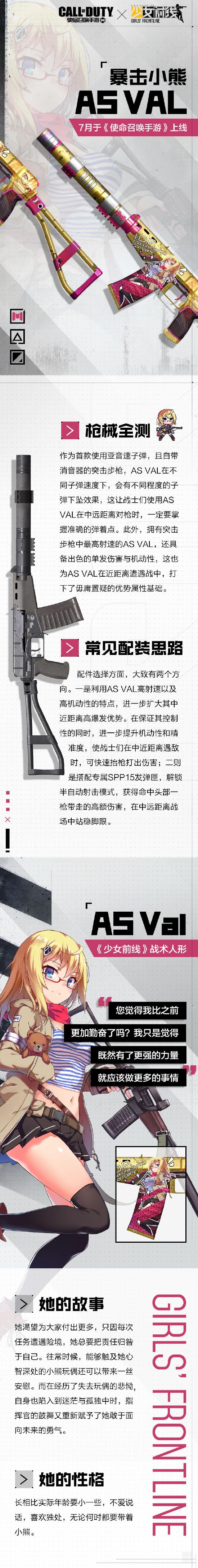 【爆料】少前联动蓝图曝光，ASVAL和Kar98k来袭！