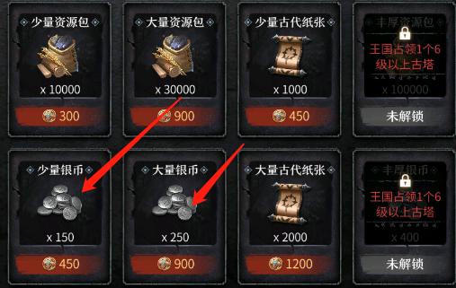 洪荒文明银币赚取攻略