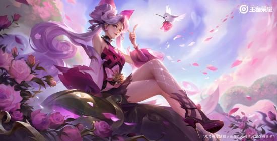 【爆料】老亚瑟的答疑时间|蔷薇恋人优化后海报过程稿,亚瑟心灵脉冲局内外模型优化