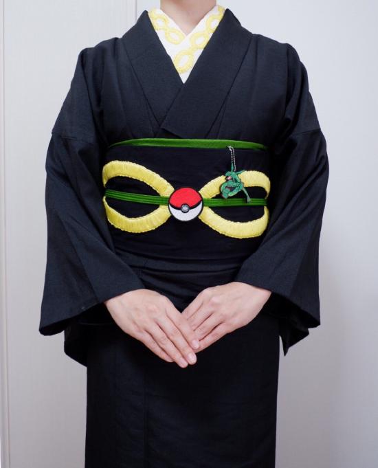 宝可梦元素与和服融合！这是二次元的时尚新潮流吗？
