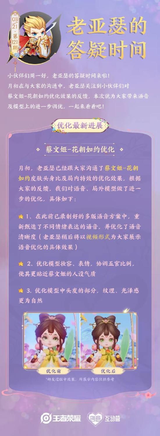 【老亚瑟的答疑时间】蔡文姬花朝如约优化