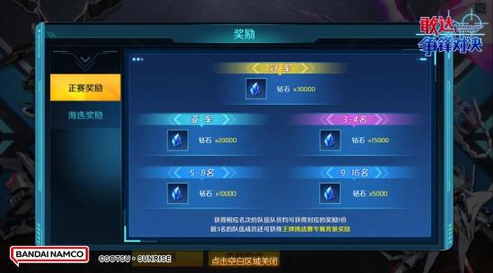 gdk！《敢达争锋对决》第十二届“王牌机师挑战赛”即将开启