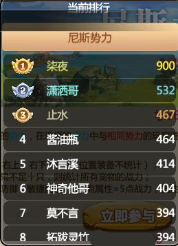 石器2.5手游《恐龙神奇宝贝》第二届酋长之战硝烟又起！谁能在积分榜上先夺头筹？